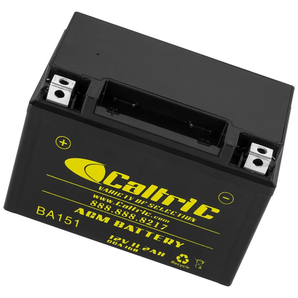 Caltric AGM Battery for Yamaha XVS950 V-Star 950 Tourer 2009-2017