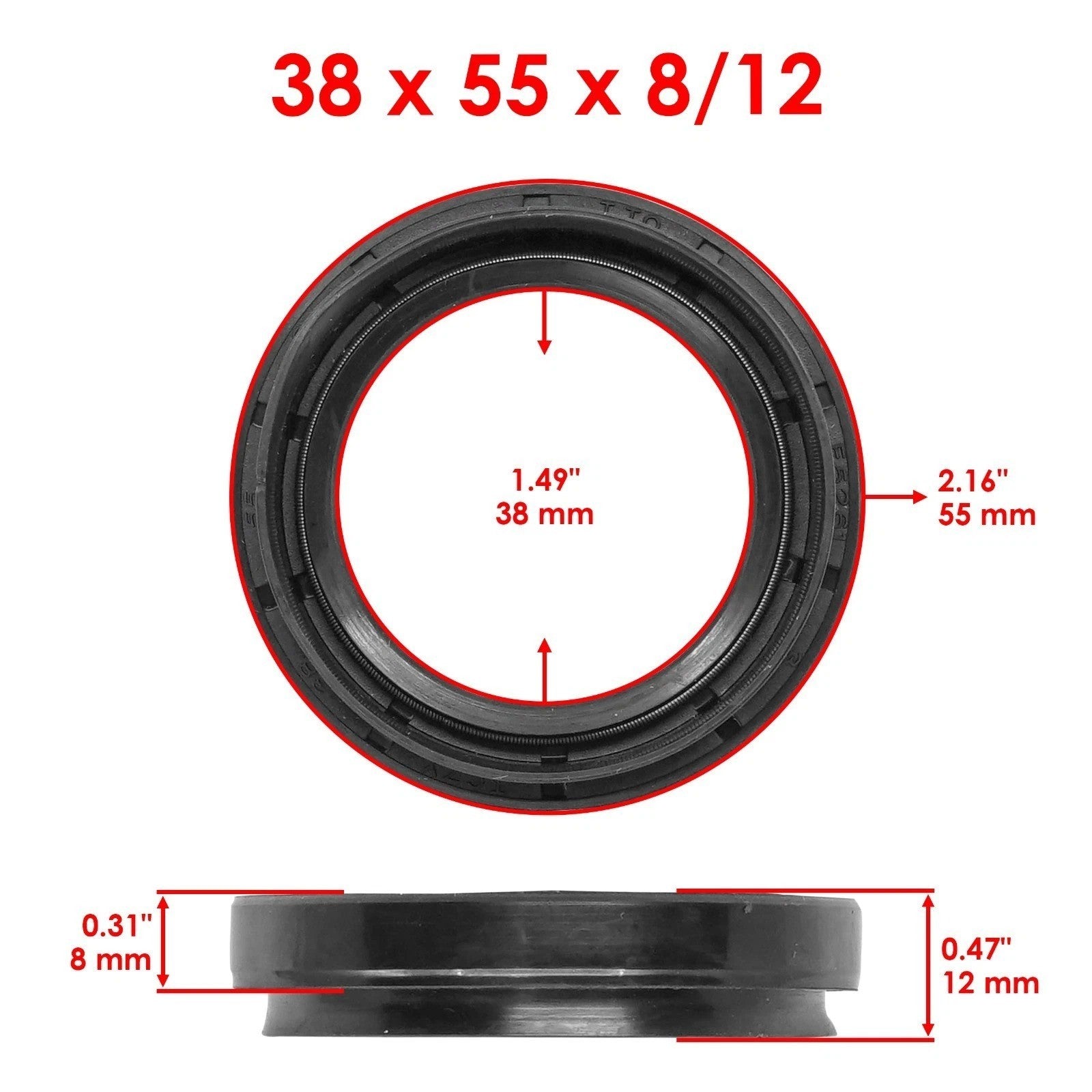 Front Wheel Ball Bearing And Seals Kit for Yamaha Rhino 700 YXR700F Fi 2008 09