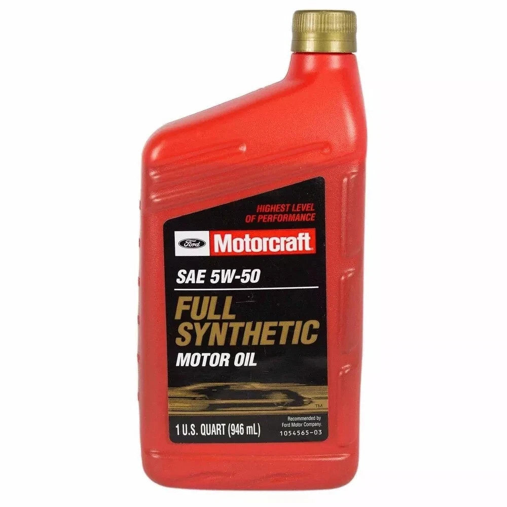 7 Quarts Motor Oil OEM FORD MOTORCRAFT Full Synthetic SAE 5W-50