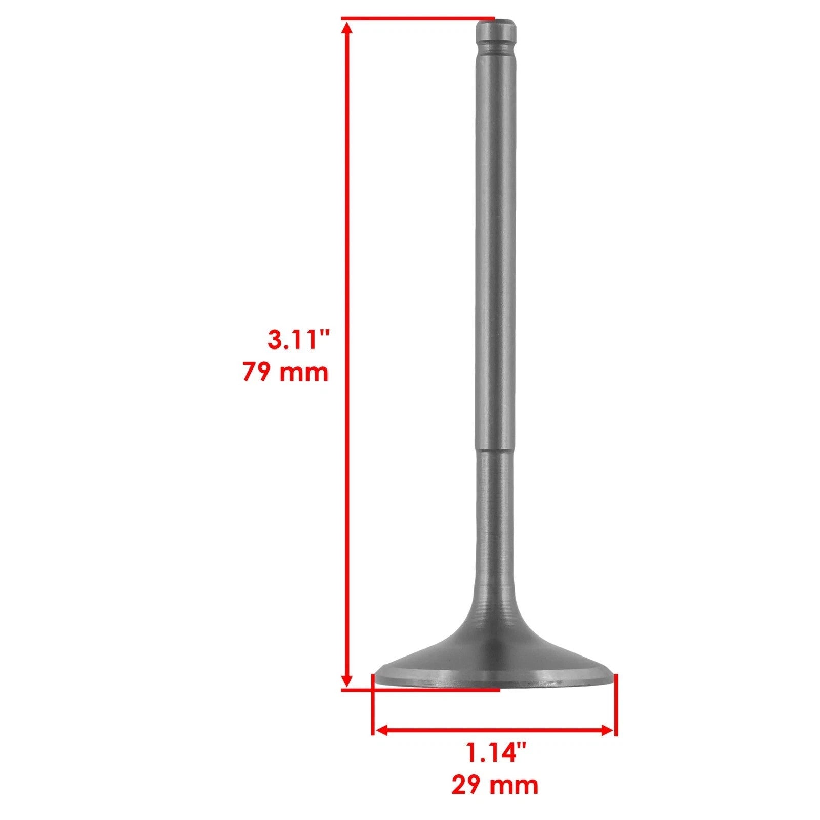 Caltric Exhaust & Intake Valve Kit For Polaris Phoenix 200 2005 2006 2007-2023