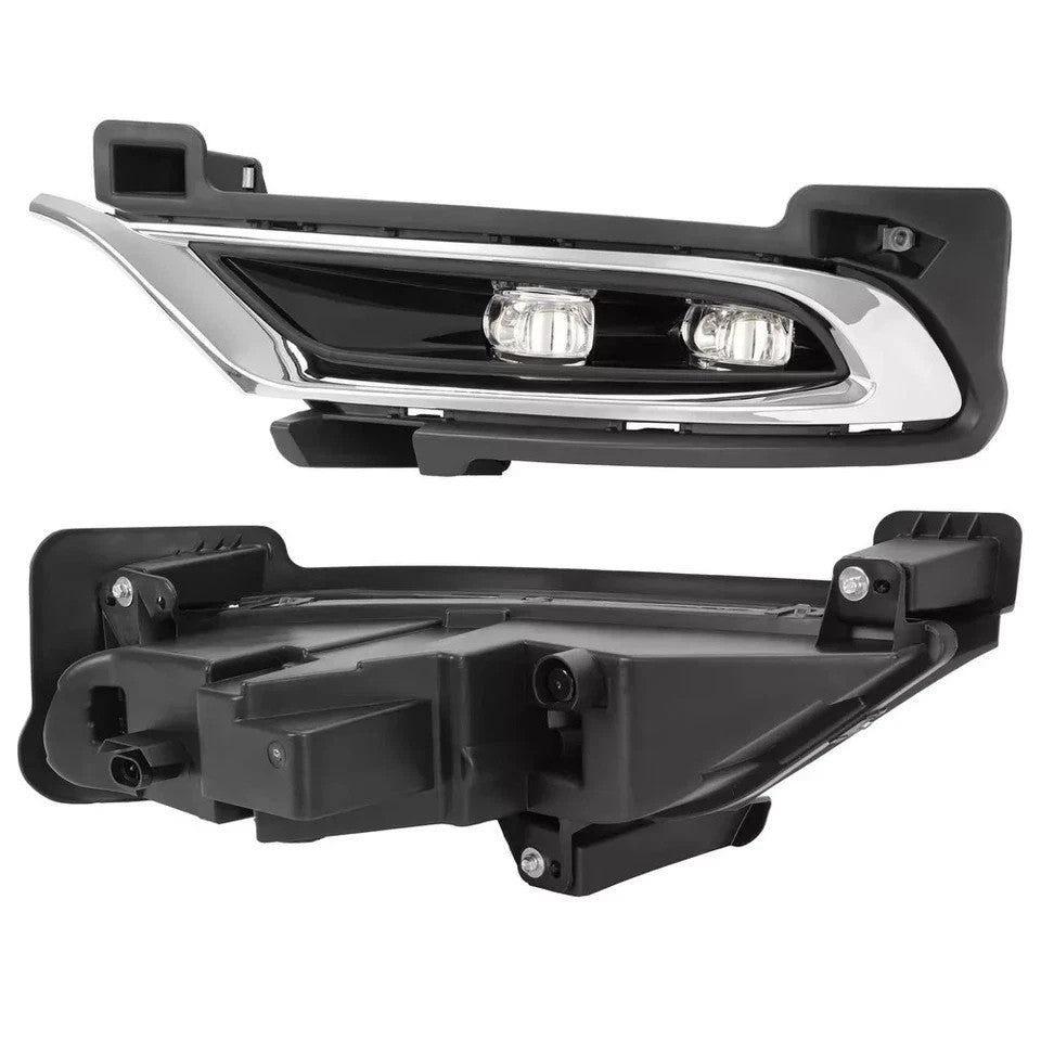 HECASA For Chrysler 300 2015-2024 LED Fog Lights Bumper Driving Lamps Left&Right