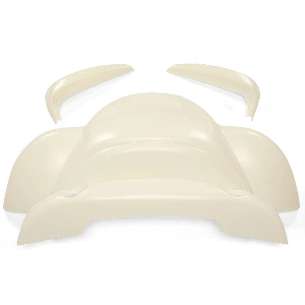 For 1999-2012 GEM Cars Plastic Beige Front Hood And Mud Guard Set Factory Style
