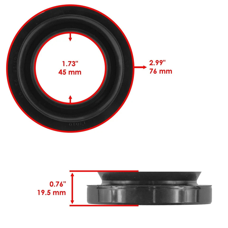 Rear Brake Dust Seal For Honda 91253-HC4-003 45x76x11/19.5
