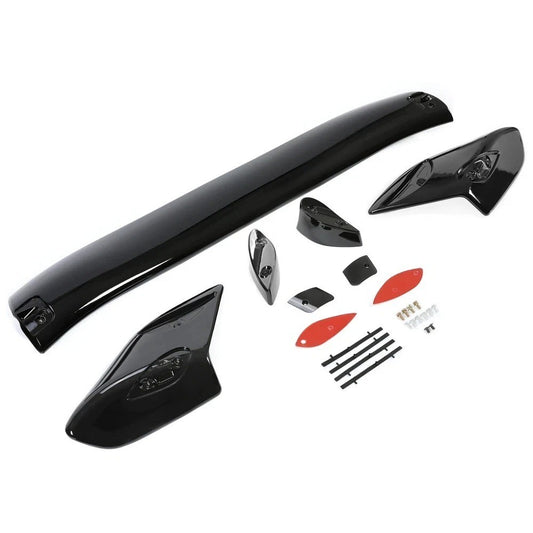 Rear Trunk Wing Spoiler For Honda Civic Hatchback 16-21 17 18 Type-R Gloss Black