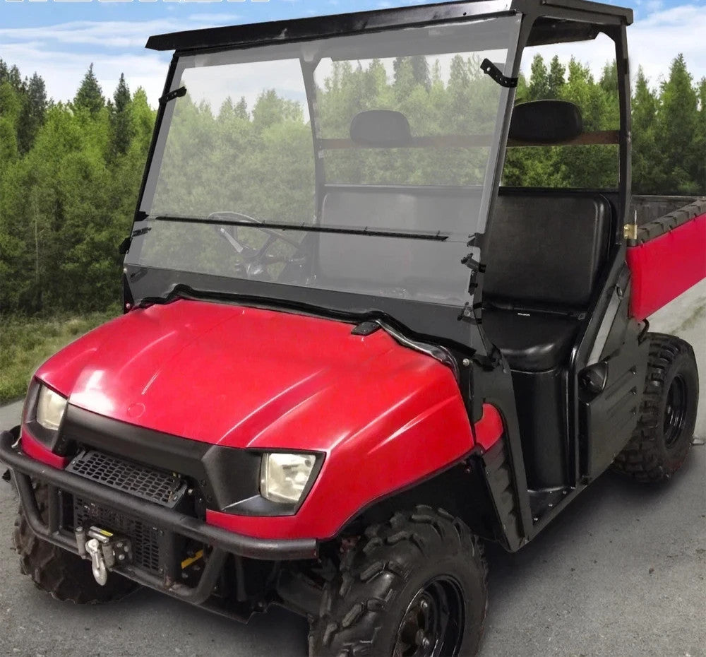 HECASA Full Folding Windshield For Polaris 2006-2008 Ranger 500 4X4 ,700 XP 4X4