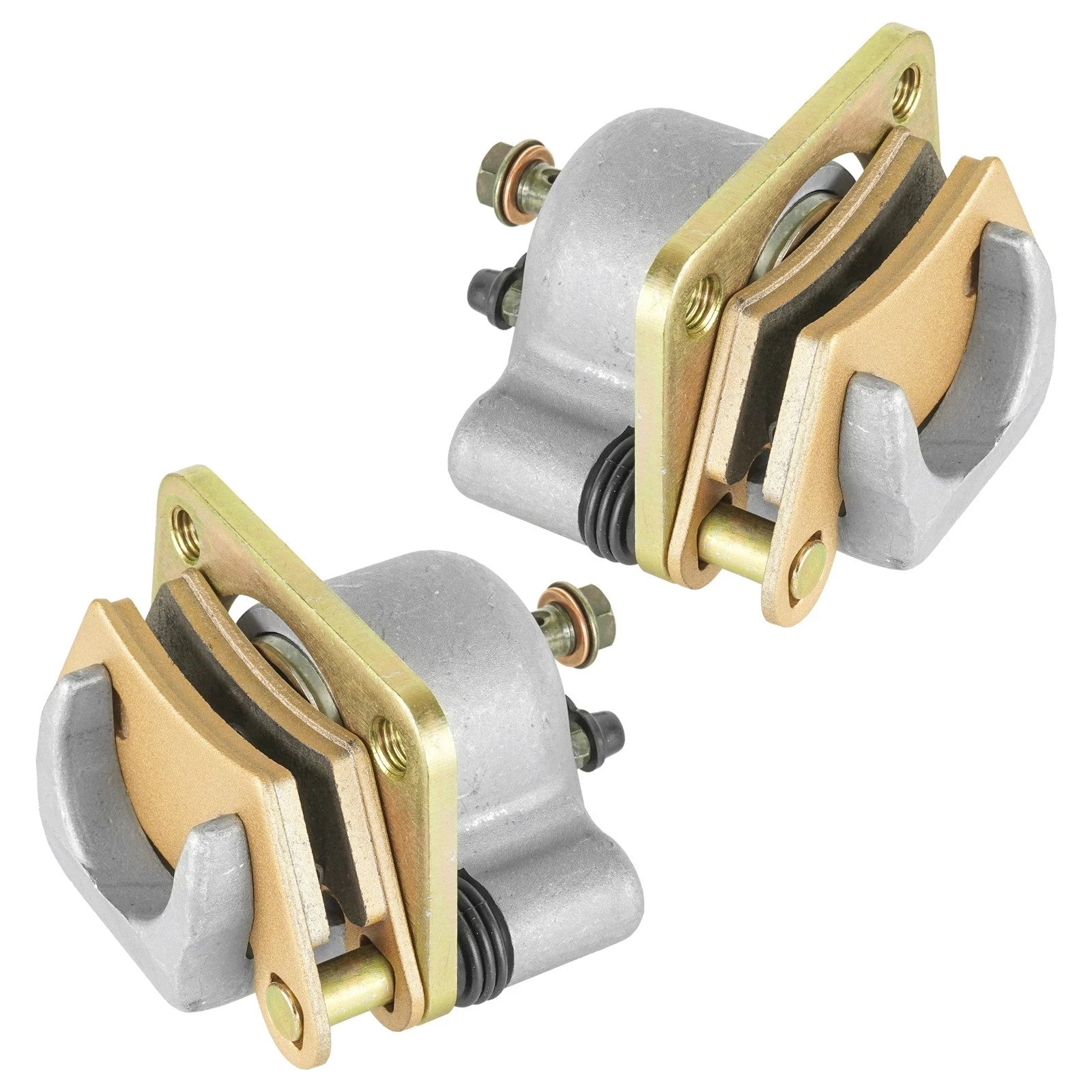 for Polaris Ranger 500 4x4 EFI 2009 2010 Rear Left Right Brake Caliper w/ Pads