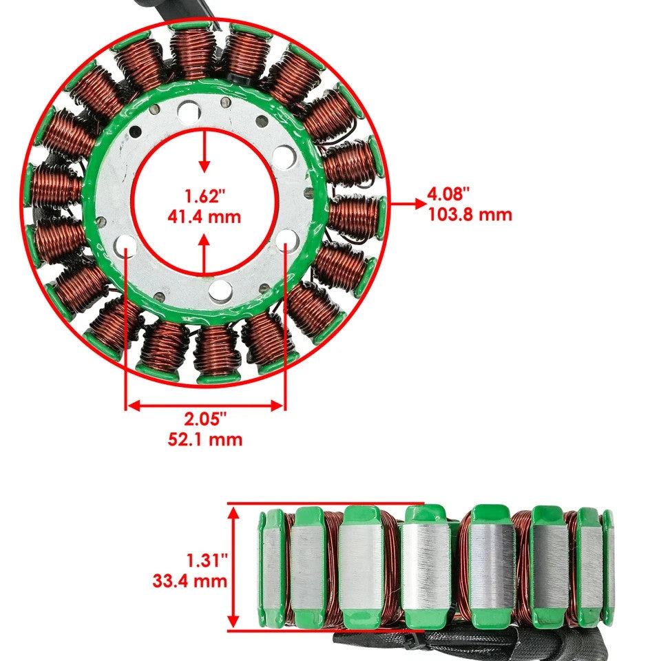 Stator for Can-Am Outlander 800 800R 4x4 2006-15 / Outlander 850 2020-21 Magneto