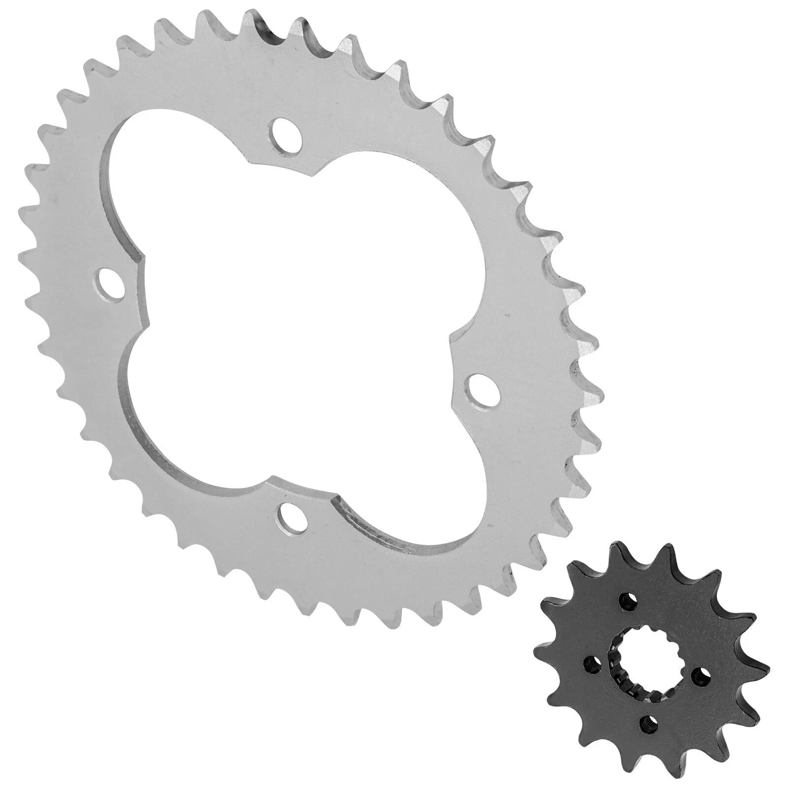 Front & Rear Sprocket Kit for Honda TRX400EX TRX400X Sportrax 400 2X4 2005-2014