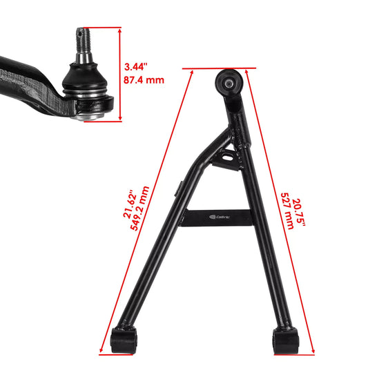 Caltric 51360-HL4-F00ZB 51360-HL4-A00 Front A-Arm For Honda Lower Left