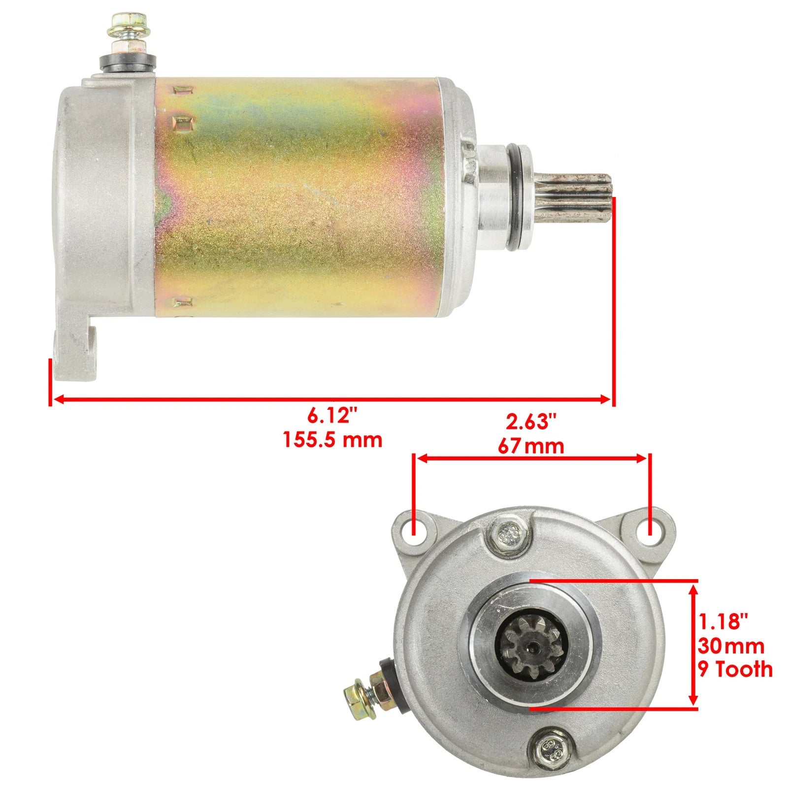 Starter for Bombardier Can-Am 420684560 420684562 420684568 420684566