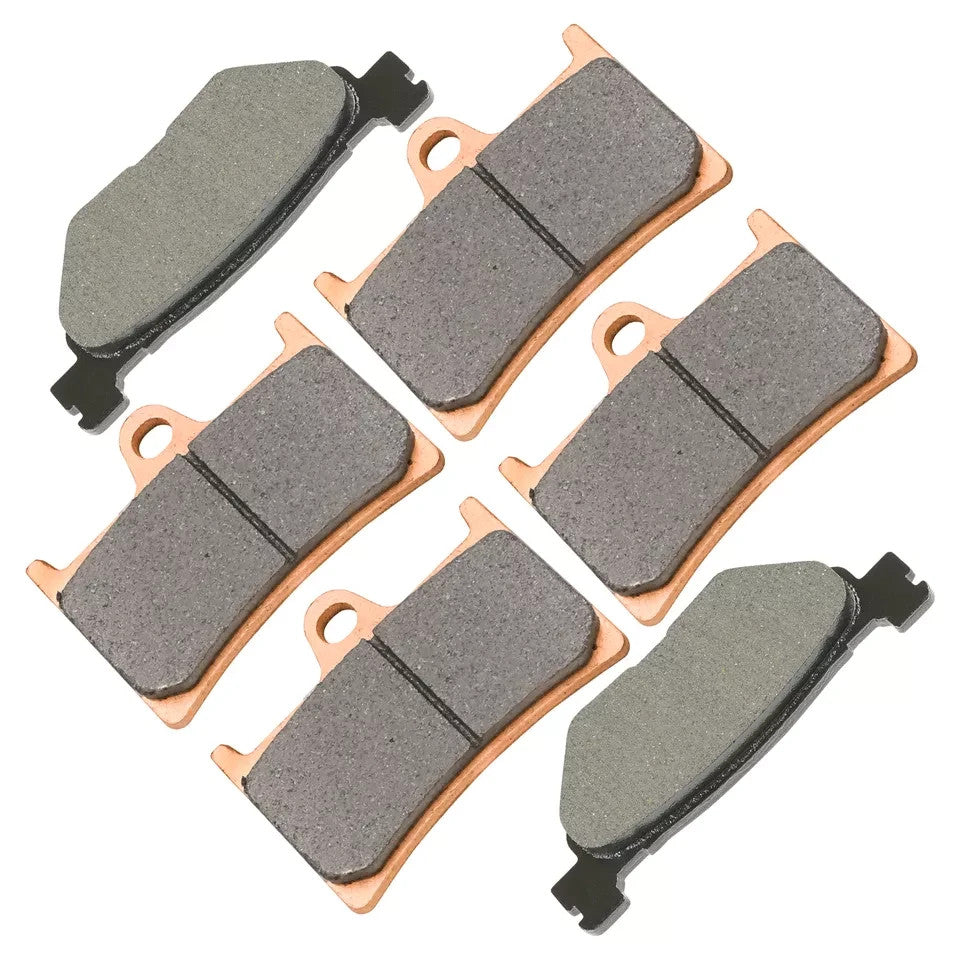 Front & Rear Brake Pads for Yamaha XV1700Pc Road Star 1700 Warrior 2002-2009
