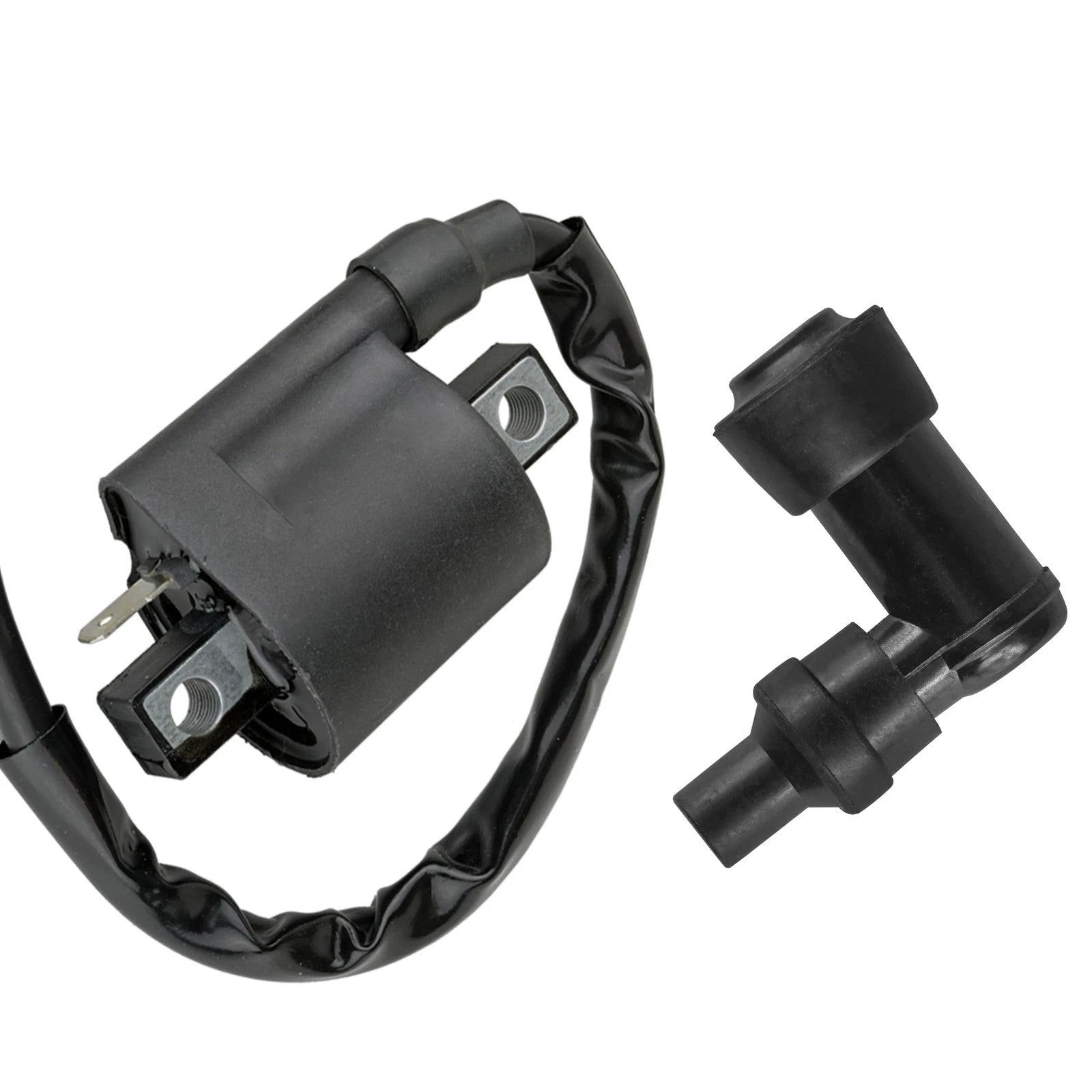 Ignition Coil with Spark Plug Cap for Yamaha TT-R90 TTR90 TTR90E 2000 2001- 2007