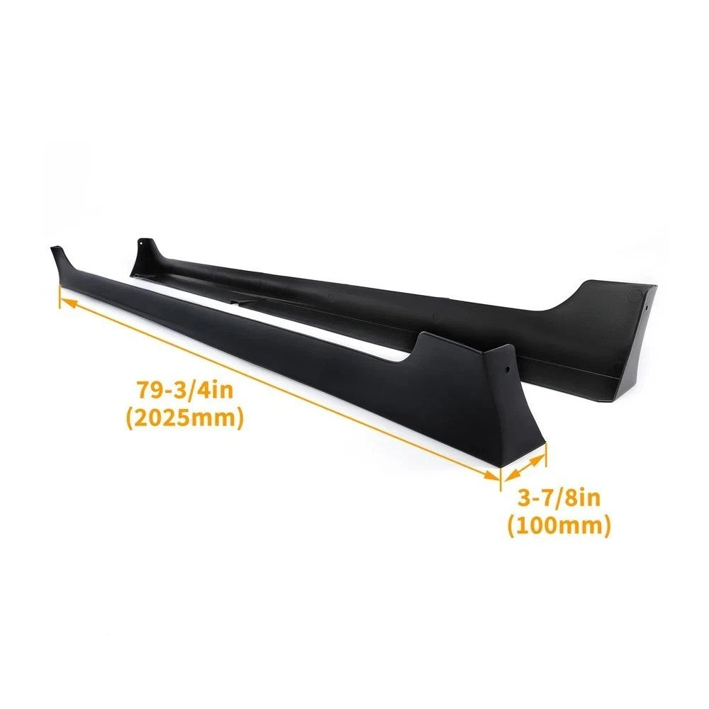 For Honda Accord 4 Dr Sedan 13-17 2015 JDM MOD Side Skirts Splitter Extension