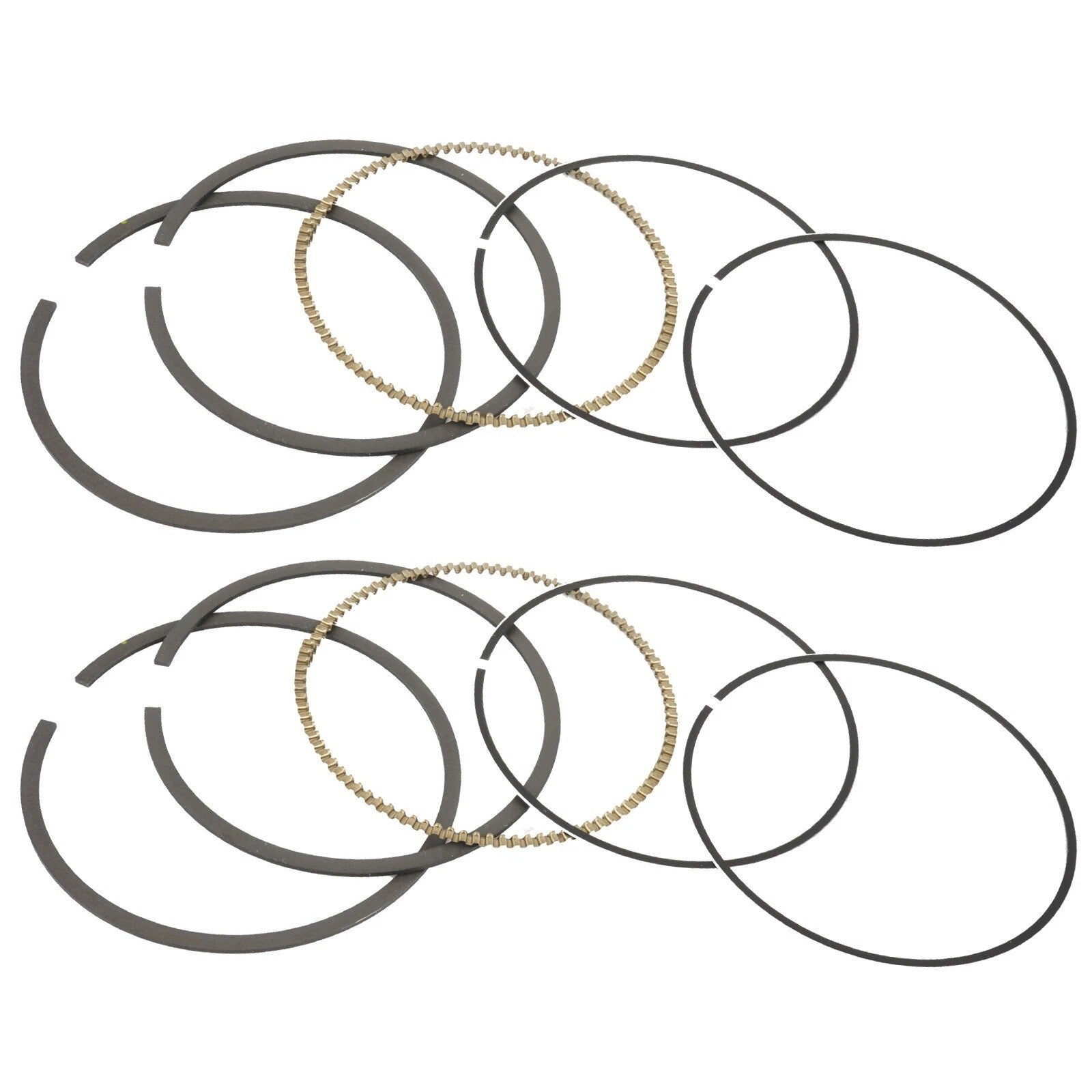 2 Piston Ring Kit for Polaris RZR S 800 EFI 2009-2014 / RZR 4 800 EFI 2010-2014