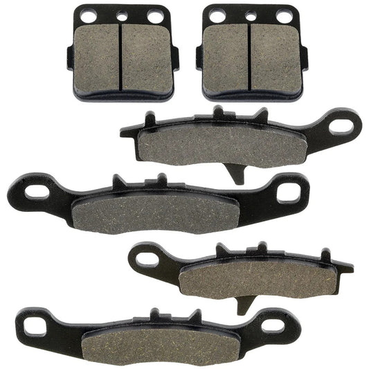 Front Rear Brake Pads for Kawasaki KFX450R KFX 450 R 2008 2009 2010 2011-2014