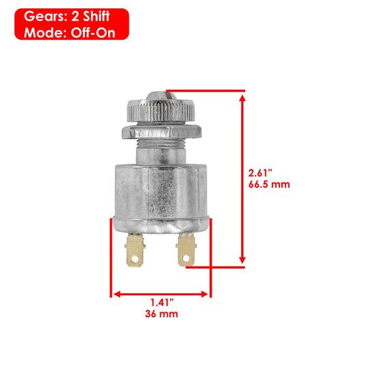 Starter Ignition Switch Keys For EZGO 2 4 5 Seats Classic Marathon Medalist TXT