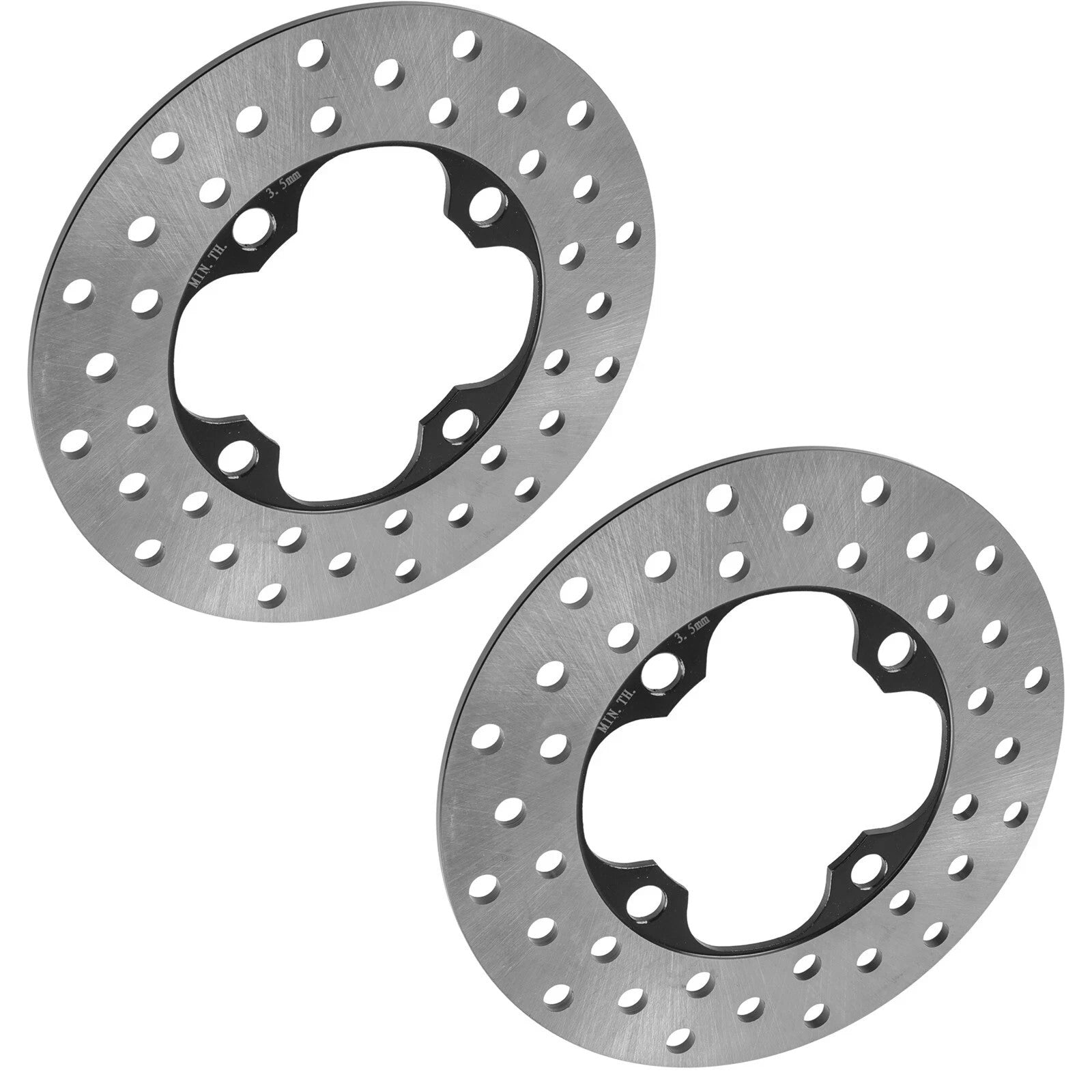 Caltric Front Left & Right Brake Disc for Honda 45251-HP0-A51 45251HP0A51