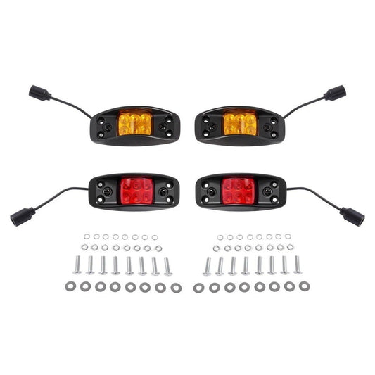 For HMMWV HUMVEE M35A2 2 1/2 Ton 5 Ton Military Trucks 6 LED Side Marker Lights