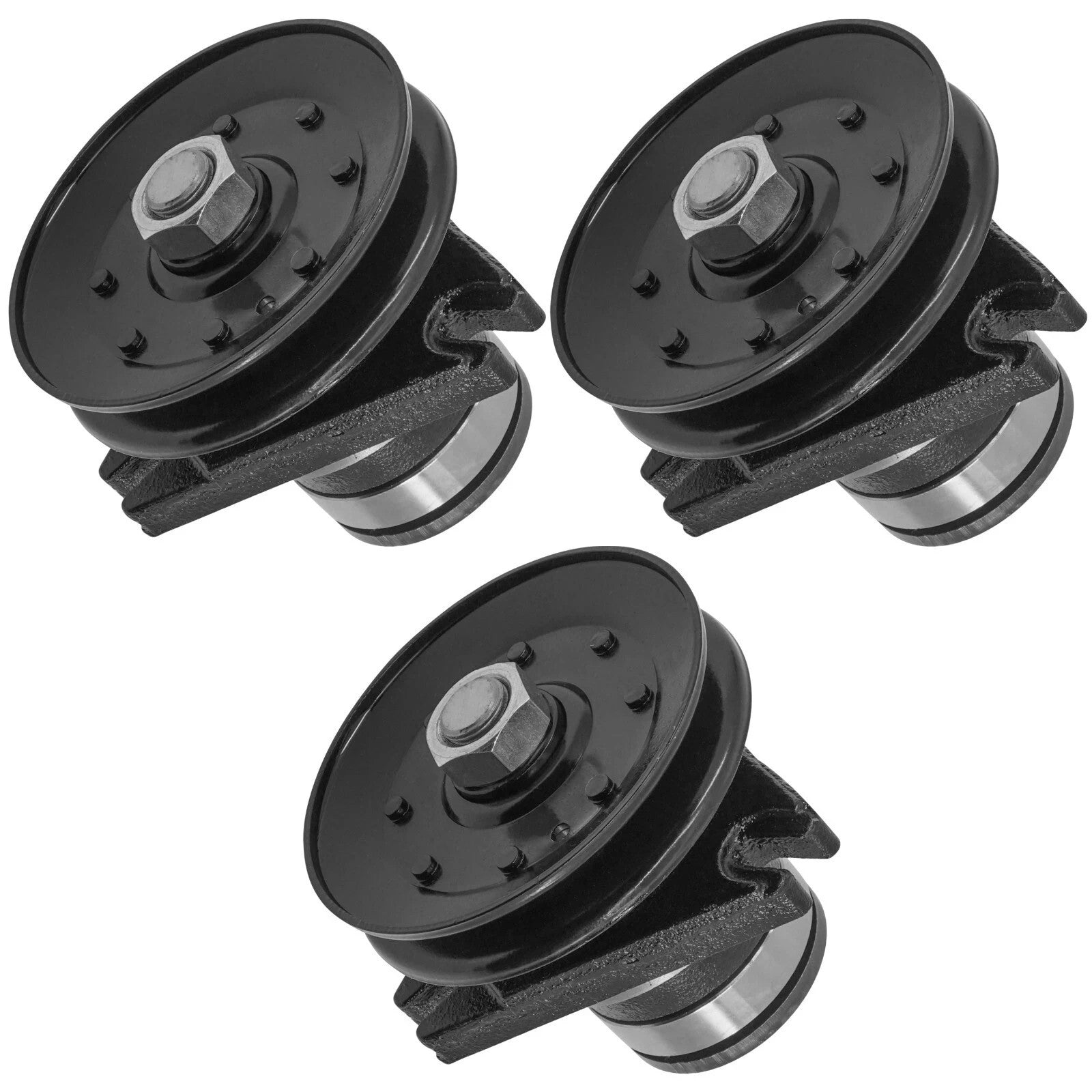 Caltric AM105409 Spindle For John Deere 38" 46" 48" Decks Lawn Mower QTY 3