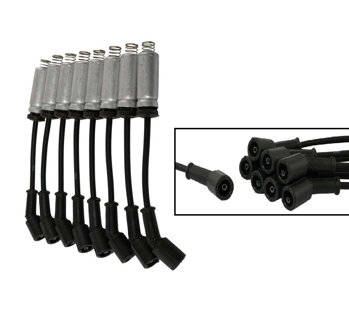 Ignition Spark Plug Wire Kit Set for GM Pickup Truck SUV New
