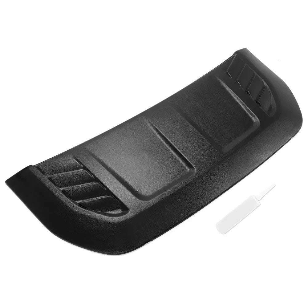 For 2021-2023 Ford Bronco Black Retro Style Hood Scoop Truck Bonnet Vent Trim