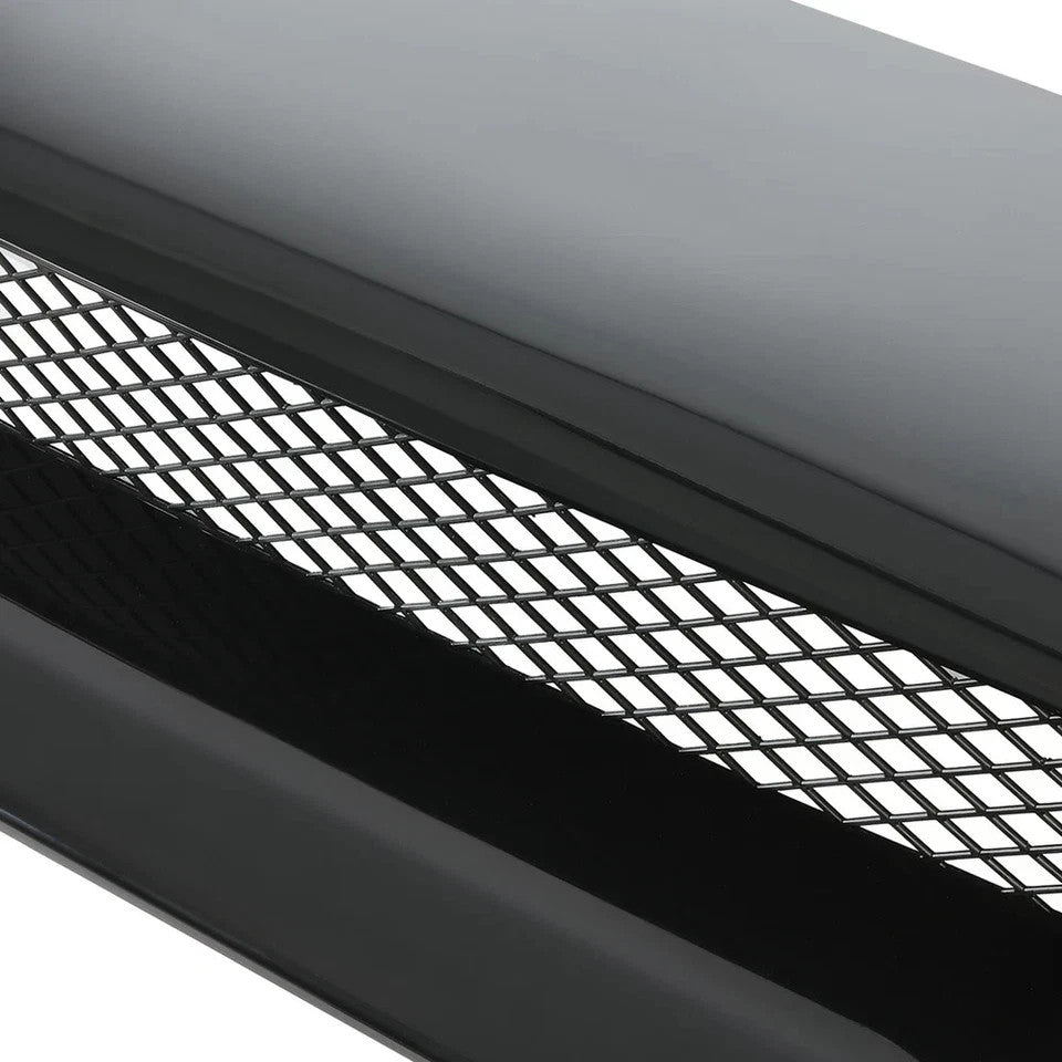 HECASA For 2015-2021 Subaru WRX STI Black Air Flow Hood Scoop Bonnet Vent NEW