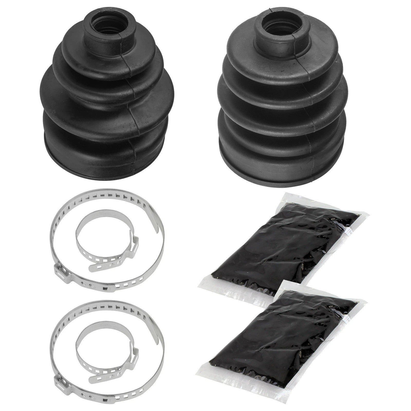 Rear Inner & Outer CV Boot Kit For Kawasaki Brute Force 750 KVF750 4X4I 08-2026