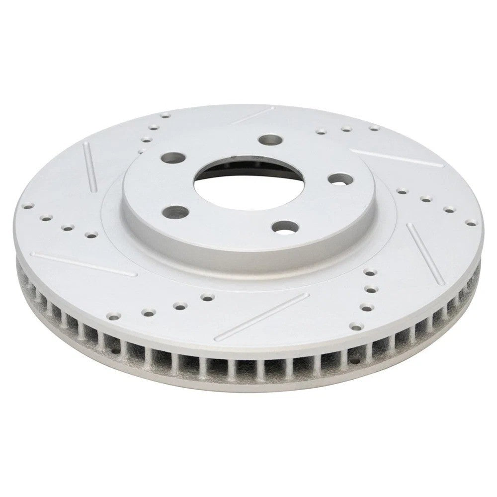 Brake Rotor & Ceramic Pad Front Drilled Slotted Set for Pontiac Chevy