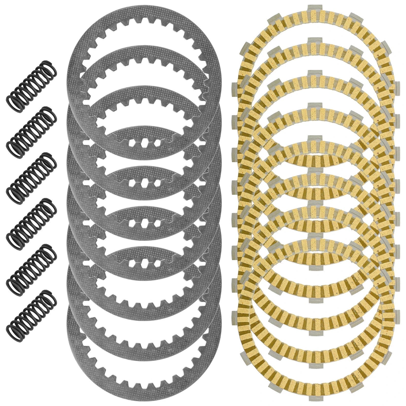 Clutch Friction Steel Plates And Springs Kit for Honda VTX1800 2002-2008