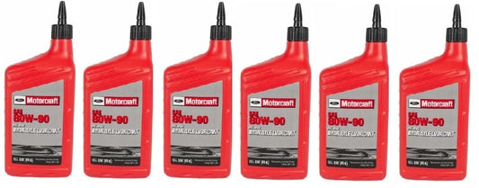 Motorcraft XY-80W90-QL 80W-90 Rear Axle Lubricant Full Case of 6 Quarts