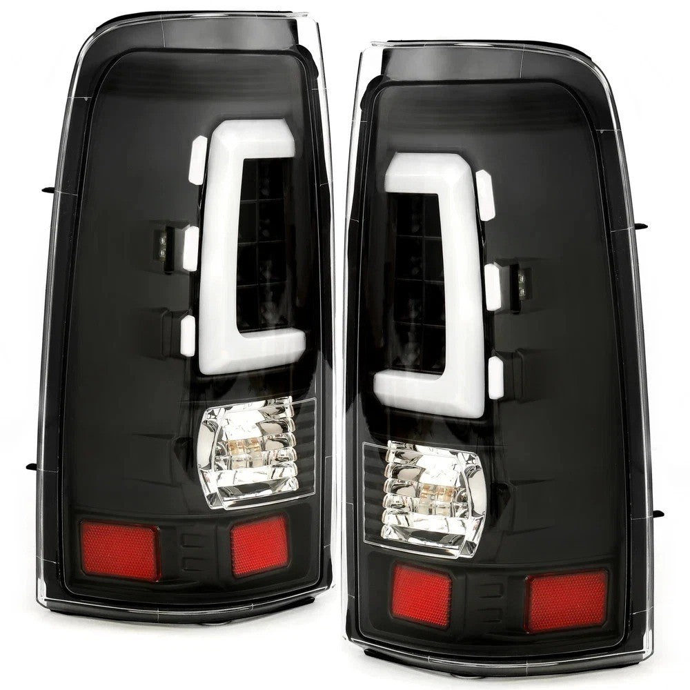 HECASA LED Tail Lights For 99-2006 02 Chevy Silverado GMC Sierra 1500 2500 3500