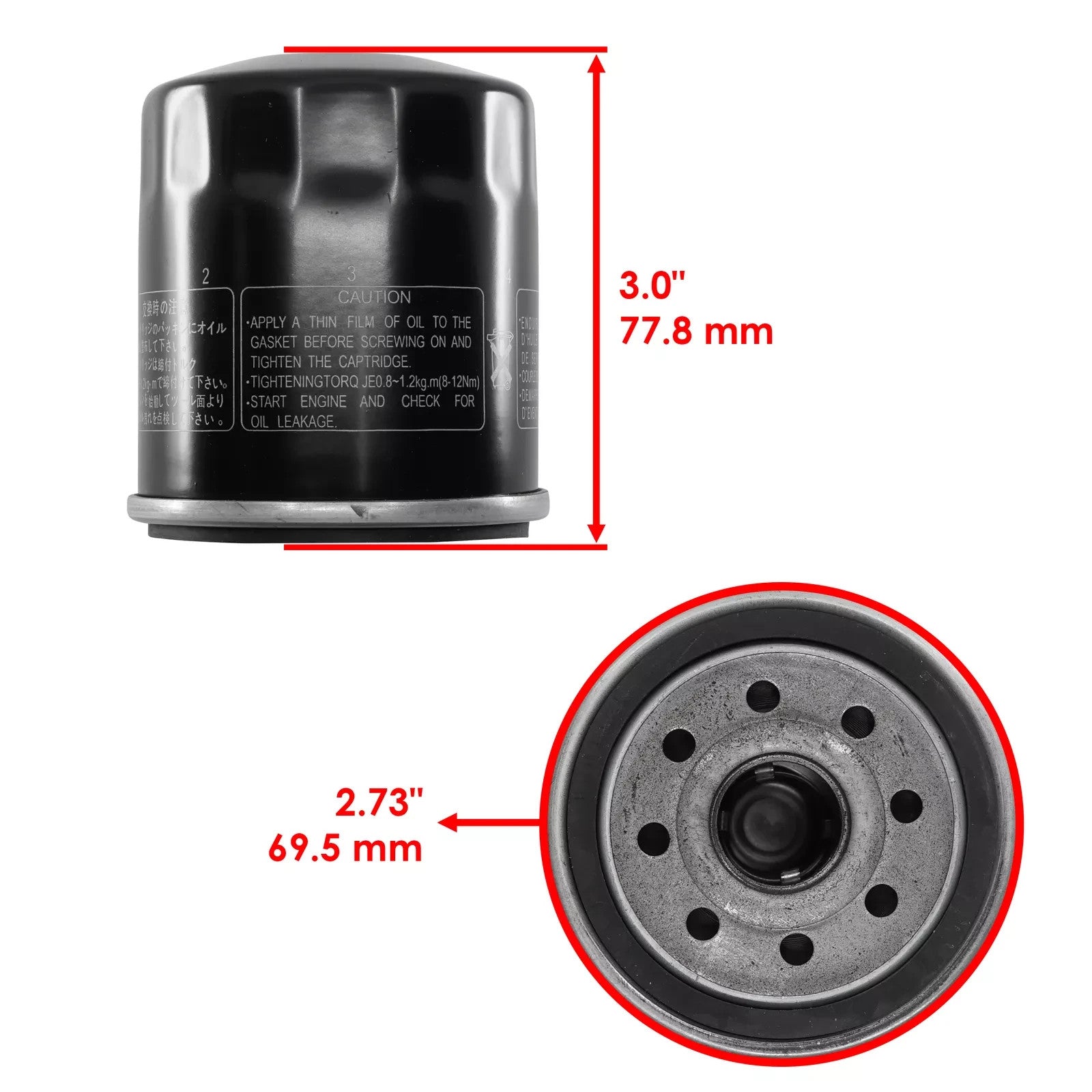 Caltric Air & Fuel Filter For Polaris Hawkeye 300 2X4 4x4 2006-2010 1253355