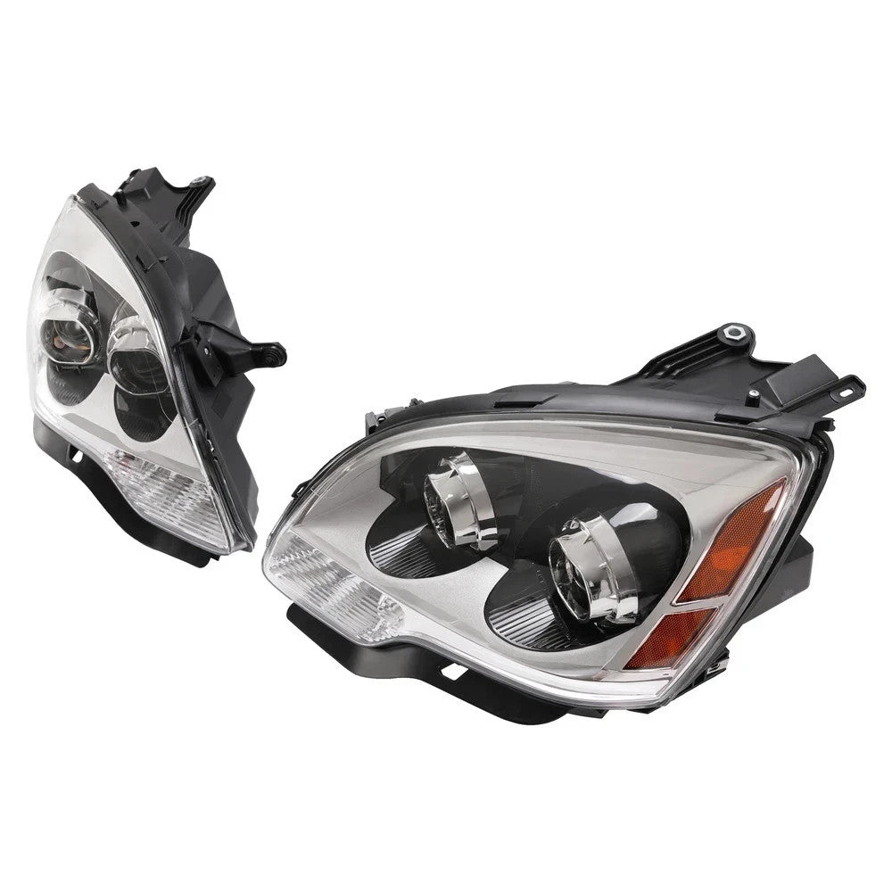 HECASA For GMC Acadia 2007-2012 Projector Headlights Headlamps Left+Right Clear