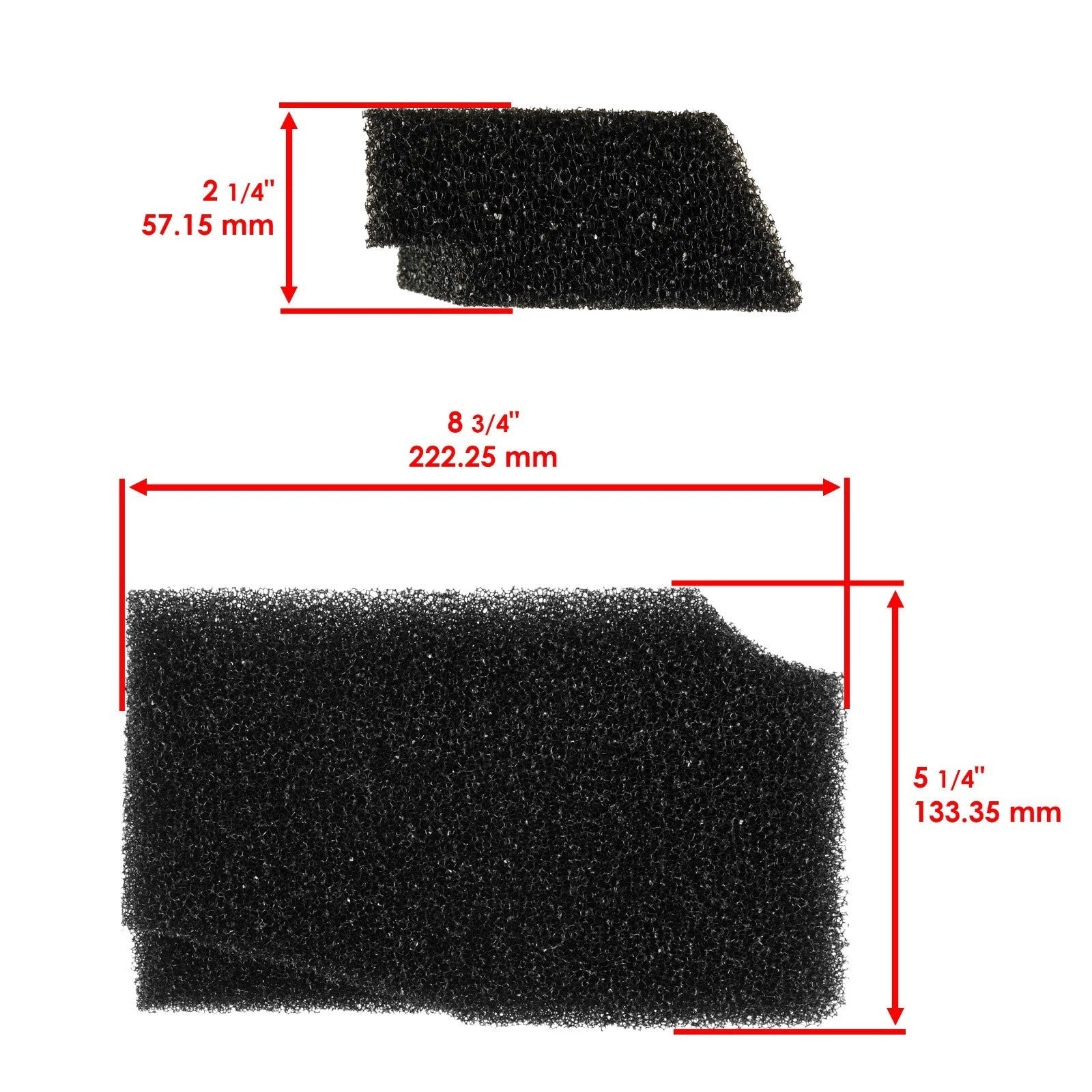 Hood Foam Pre Filter For Polaris 500 RMK 2000 2001 2002 5811625