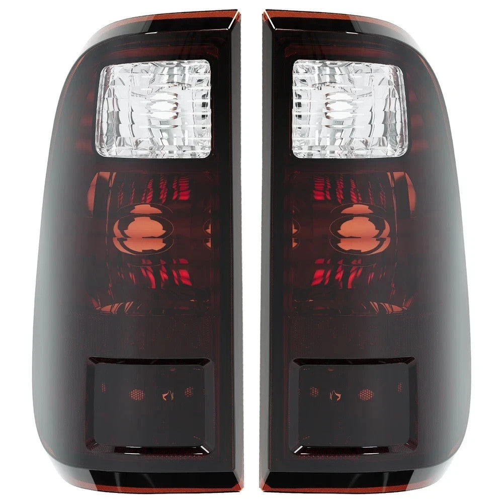Pair Smoked Tail Lights For Ford F-250 F-350 F-450 F-550 Super Duty 2008-2016