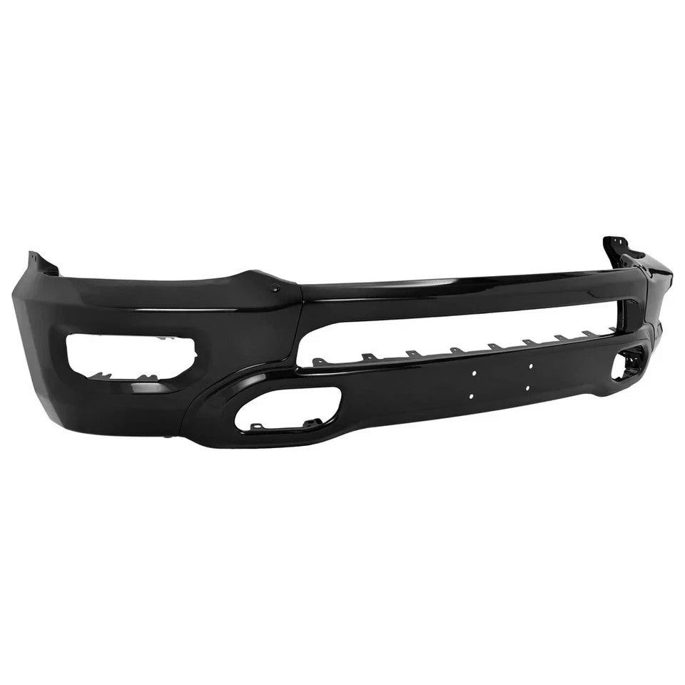 Front Bumper Face Bar For Ram 1500 2019-2024 Powder Coated 2022 2023 Black Steel