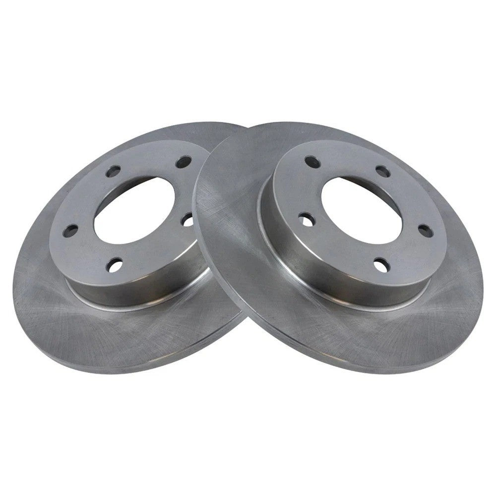 Front & Rear Premium Posi Ceramic Brake Pad & Rotor Kit for Mazda Protege