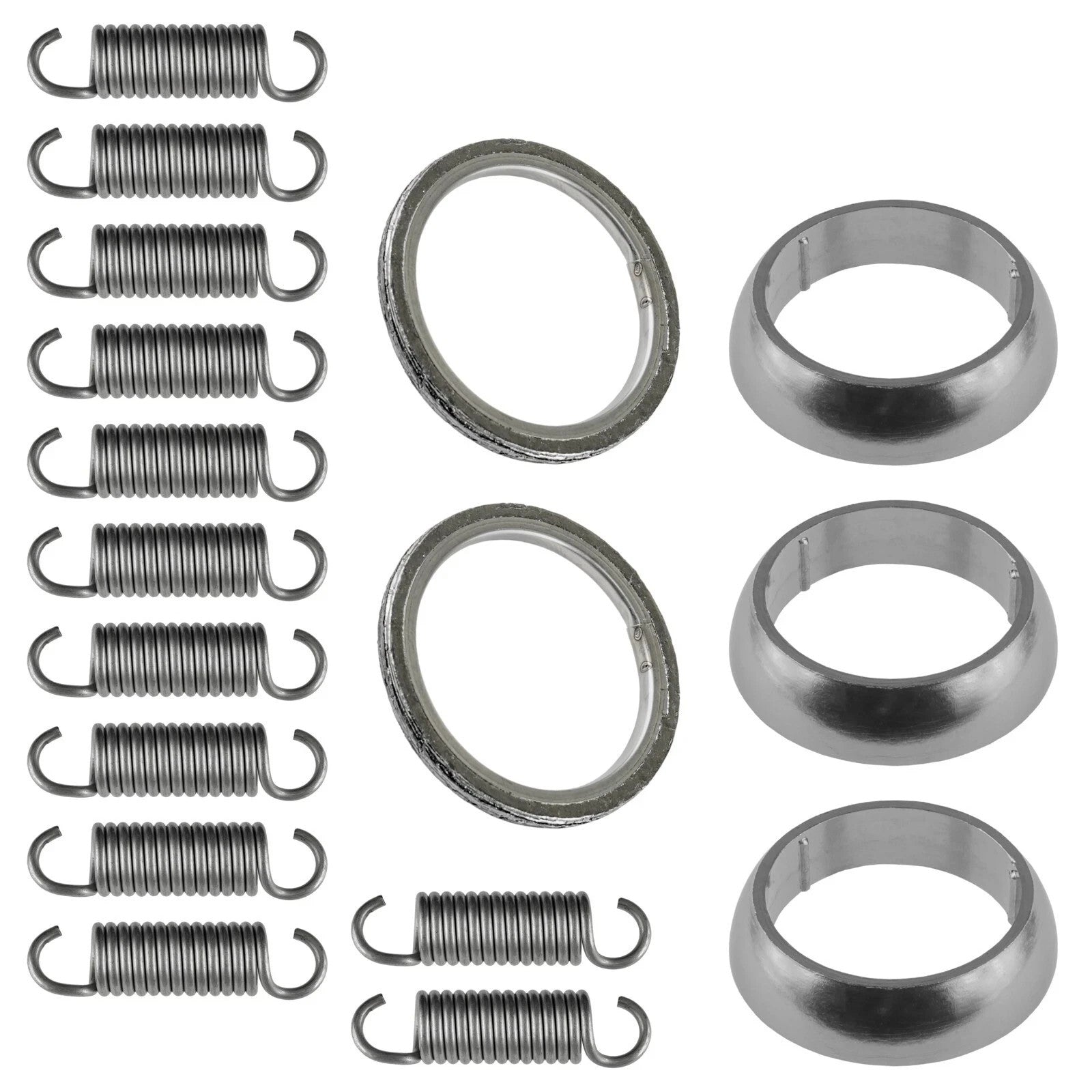 Exhaust Muffler Silencers Pipe Gasket Kit for Can-Am Commander 1000 2014 - 2015