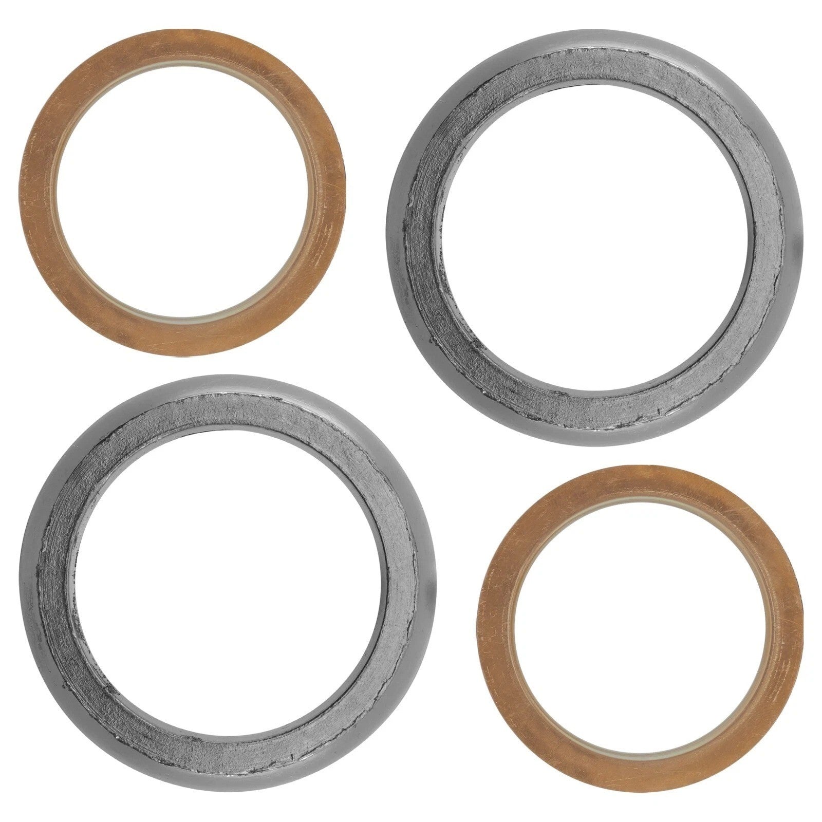 Exhaust Pipe Muffler Gaskets for Yamaha Rhino 700 YXR700F 4X4 Fi 2008-2013