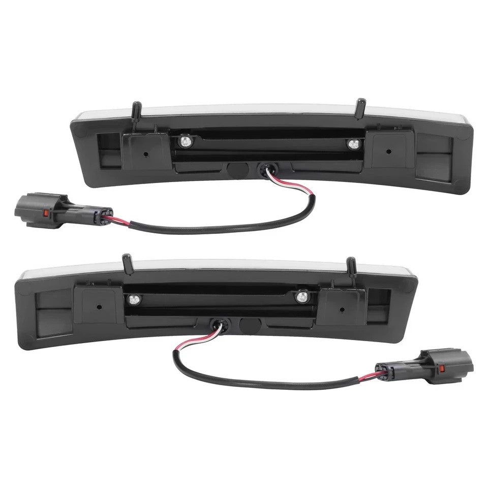For Nissan 350Z LCI 2006-09 Clear Lens Turn Signal Lights Side Marker Lamps DRL