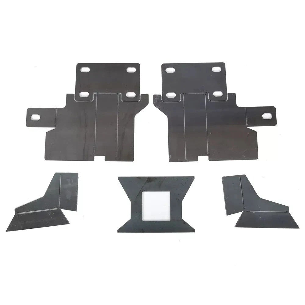 DIY Rear Bumper Complete Metal Kit Winch Bumper for 1984-2001 Jeep Cherokee XJ