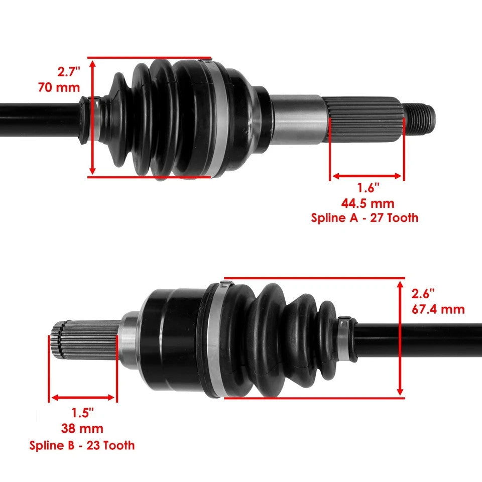 Rear Left Or Right CV Joint Axle For Yamaha Grizzly 450 YFM450 4X4 2011-2014