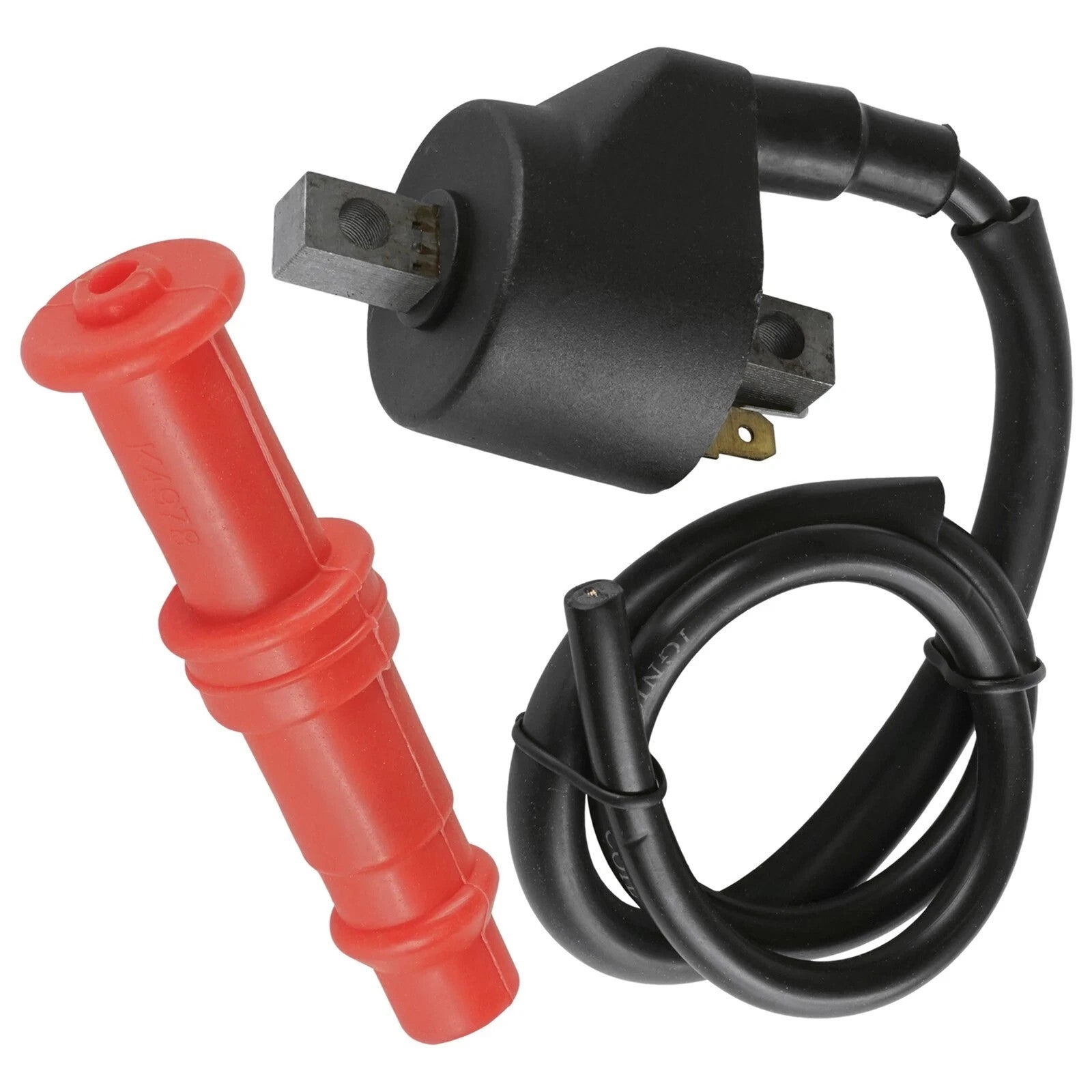 Ignition Coil with Spark Plug Boot Cap for Polaris Sportsman 500 1996-2004