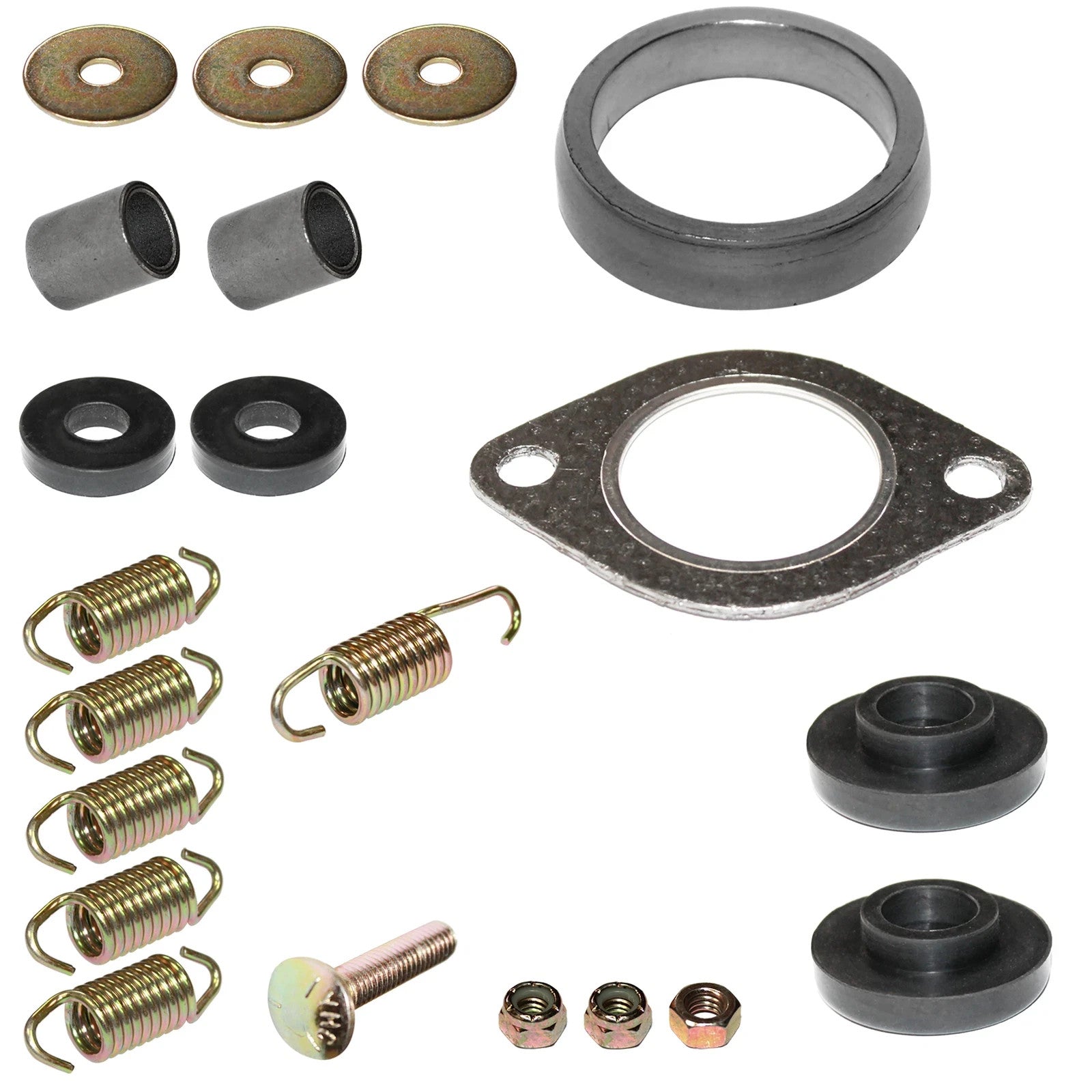 Exhaust Muffler Gasket Kit for Polaris Magnum 425 2X4 4X4 1995 1996