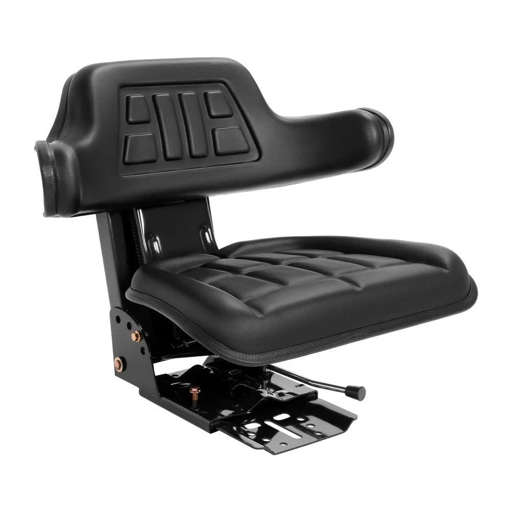 Black Tractor Suspension Seat For Massey Ferguson 135 150 165 175 180 185
