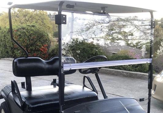 Clear Folding Golf Cart Windshield PC For EZGO TXT Medalist 1994-2014 2011