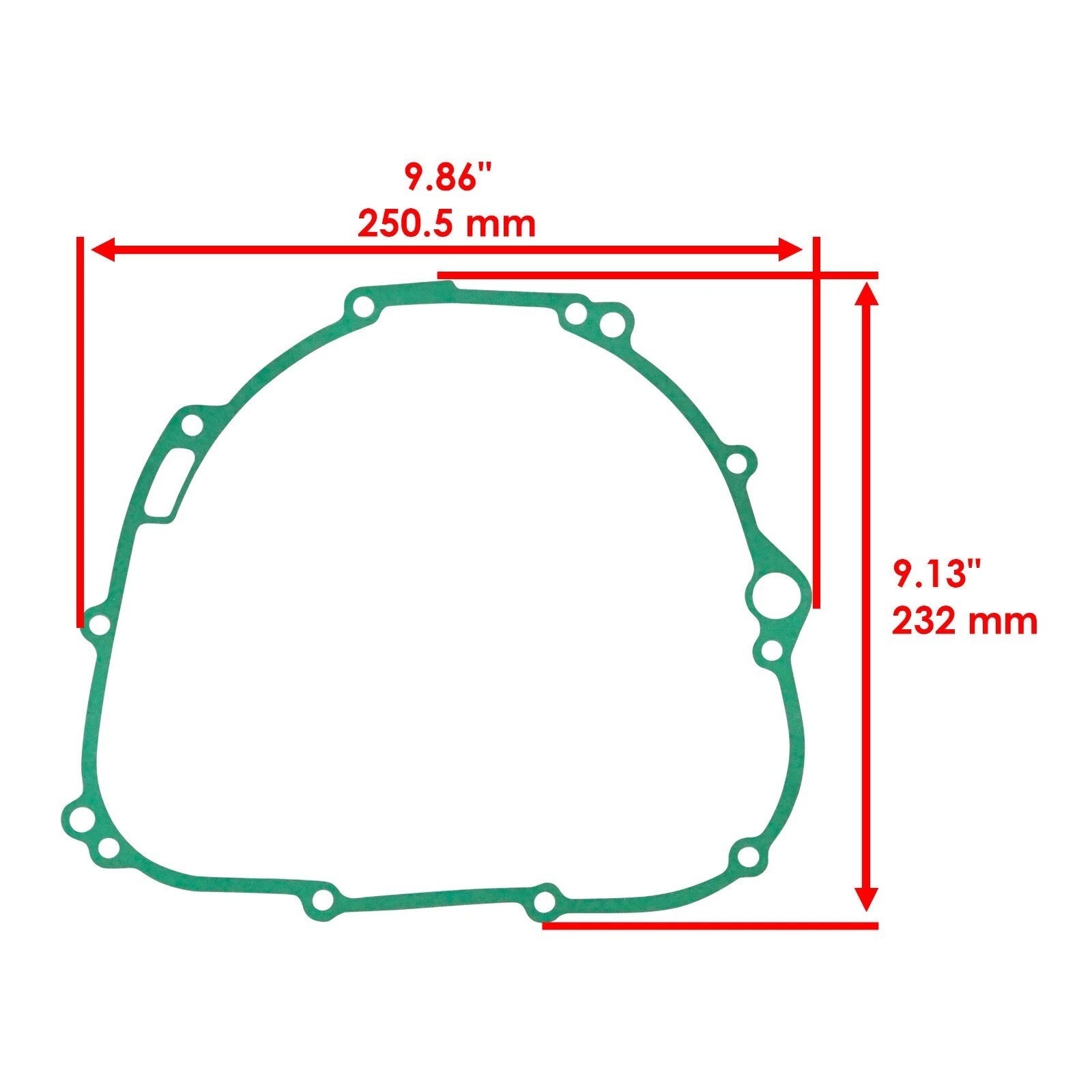 for Kawasaki Ninja ZX-9R ZX900B 1994 1995 1996 1997 Clutch Cover Gasket