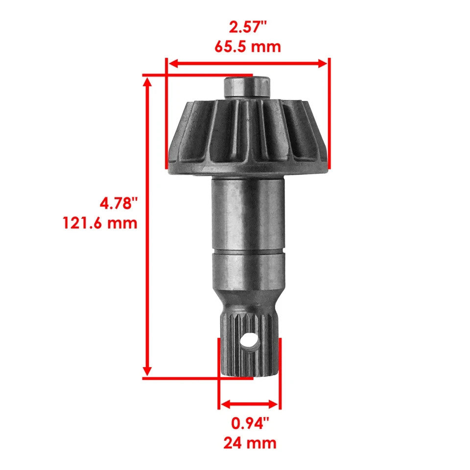 Front Differential Ring & Pinion For Polaris RZR XP Turbo S 2018-2021 3236626