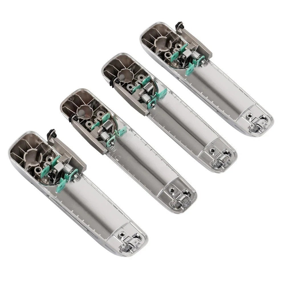 Fits Dodge Ram 1500 2009-24/ 2500 11-24 Chrome Exterior Door Handle Front&Rear