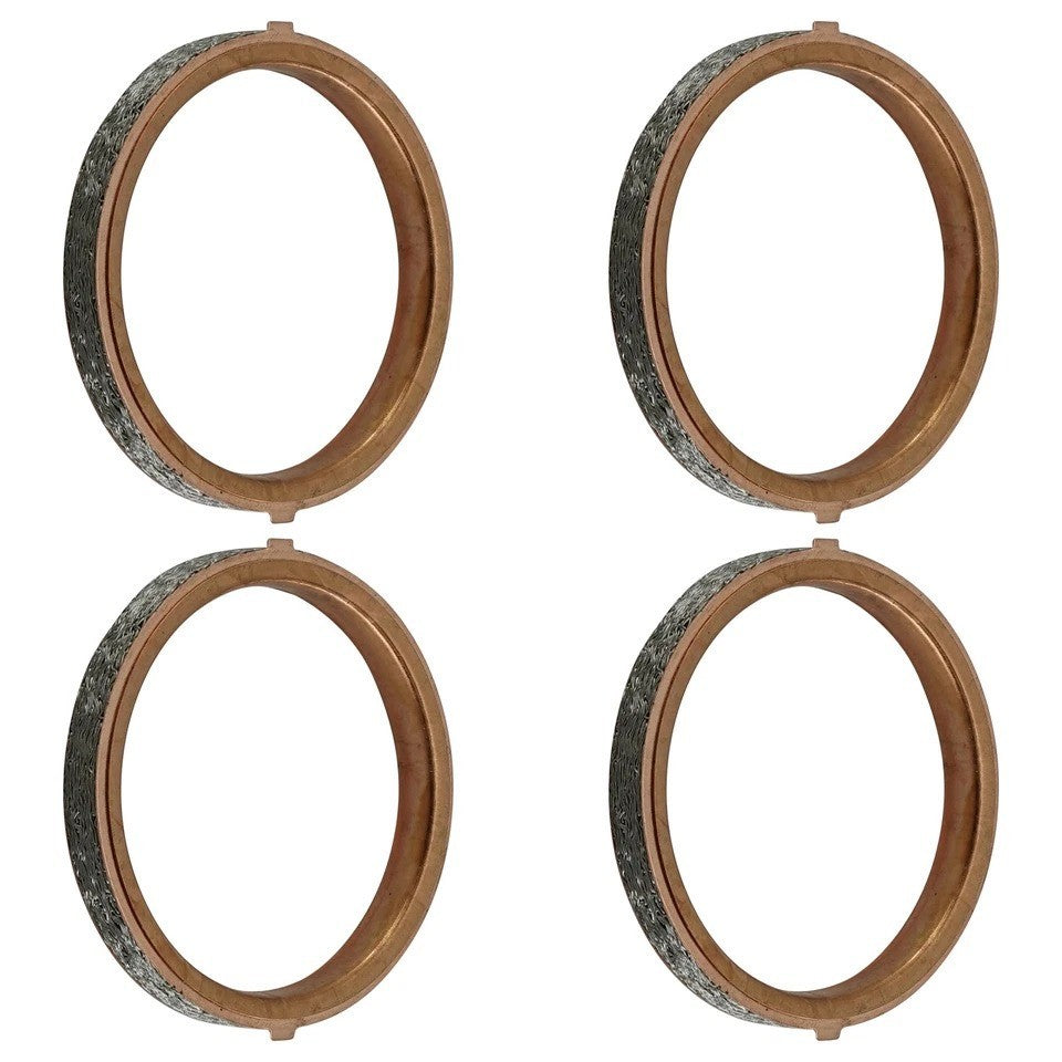 4 Exhaust Muffler Pipe Gaskets for Suzuki GSX-R1000 2001-06 / GSX-R1000Z 2003-04